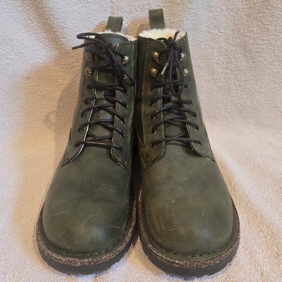 Birkenstock Bryson Lace-Up Boot Green - Picture 2 of 8